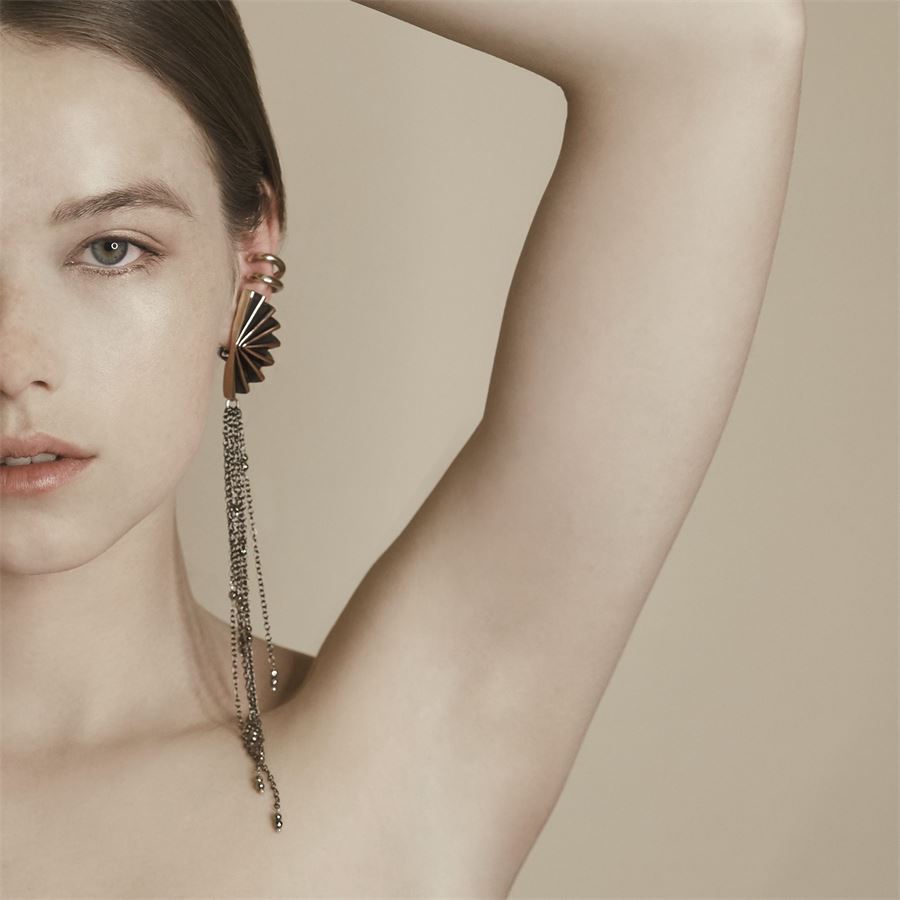 Double hoop 'Neon' mono earring NEON | OR2 MONOAGBR